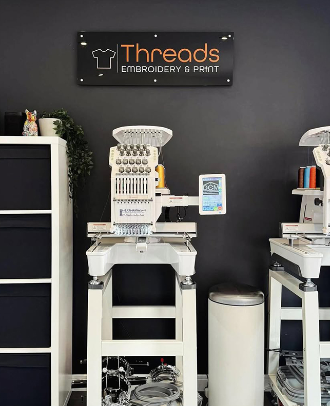 Threads embroidery workshop
