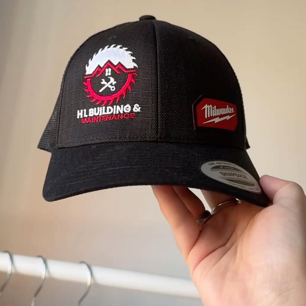 Custom embroidered cap